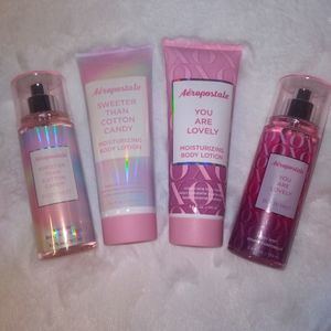 4 piece body care set